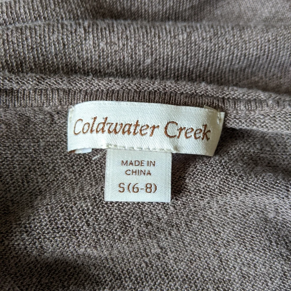 Coldwater Creek sweater tank top - Picture 5 of 8